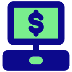 Cashier Machine 2 Icon from Core Pop Set