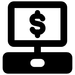 Cashier Machine 2 Icon from Core Remix Set