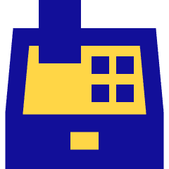 Cashier Icon from Sharp Pop Set