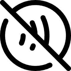 Payment Contactless Off Icon from Core Line Set