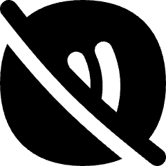 Payment Contactless Off Icon from Flex Solid Set