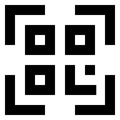 Qr Code Icon from Sharp Solid Set