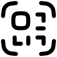 Qr Code Icon from Flex Line Set