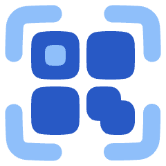Qr Code Icon from Plump Flat Set