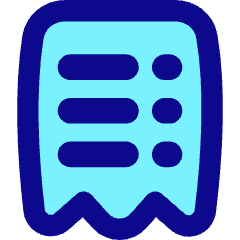 Receipt 1 Icon from Flex Pop Set