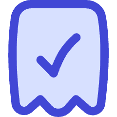 Receipt Check Icon from Flex Duo Set