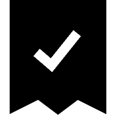 Receipt Check Icon from Sharp Solid Set