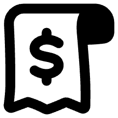 Receipt Icon from Plump Remix Set