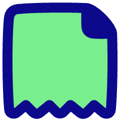 Receipt Solo Icon from Plump Pop Set