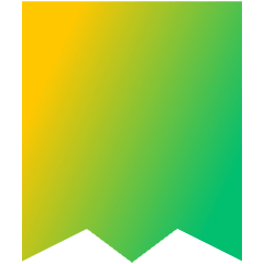 Receipt Solo Icon from Sharp Gradient Set