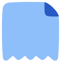 Receipt Solo Icon from Plump Flat Set