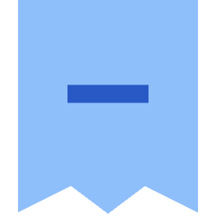 Receipt Subtract Icon from Sharp Flat Set