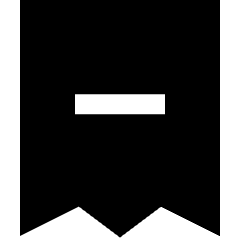 Receipt Subtract Icon from Sharp Solid Set