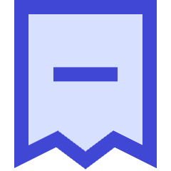 Receipt Subtract Icon from Sharp Duo Set