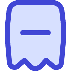 Receipt Subtract Icon from Flex Duo Set