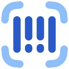 Scanner Bar Code Icon from Flex Flat Set