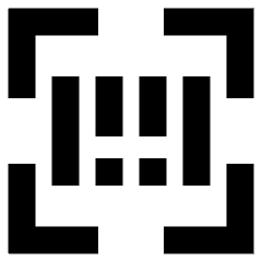 Scanner Bar Code Icon from Sharp Remix Set