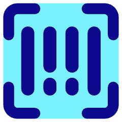 Scanner Bar Code Icon from Core Pop Set