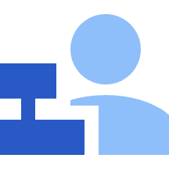 Shop Cashier Man Icon from Sharp Flat Set