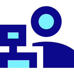 Shop Cashier Man Icon from Sharp Pop Set