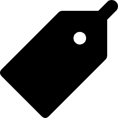 Tag Icon from Core Solid Set