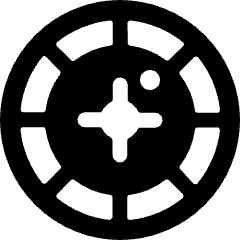 Casino Add Chips Icon from Ultimate Bold Set