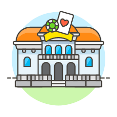Casino Illustration from UX Colors Set