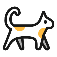 Cat Icon from Ultimate Colors Set