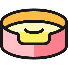 Cat Bed 1 Icon from Ultimate Colors Set