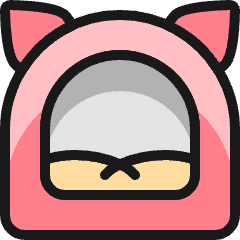 Cat Bed Icon from Ultimate Colors Set