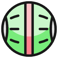 Cat Cat Ball Icon from Ultimate Colors Set
