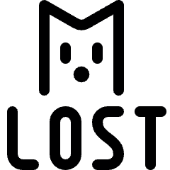 Cat Lost Icon from Ultimate Regular Set