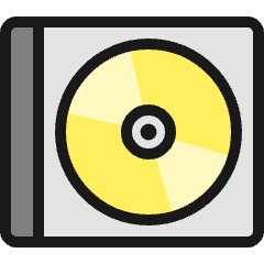 Cd Album Icon from Ultimate Colors Set