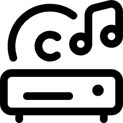 Cd Player Icon from Ultimate Regular Set