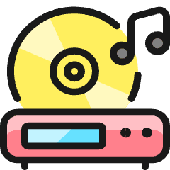 Cd Player_1 Icon from Ultimate Colors Set
