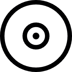 Cd Icon from Ultimate Regular Set