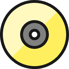 Cd Icon from Ultimate Colors Set