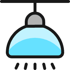 Ceiling Lamp 2 Icon from Ultimate Colors Set