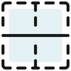 Cell Border Center Icon from Ultimate Colors Set