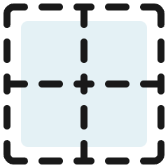 Cell Border None Icon from Ultimate Colors Set