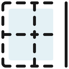 Cell Border Right Icon from Ultimate Colors Set