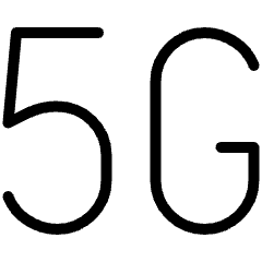 Network Carrier 5g Icon from Ultimate Light Set