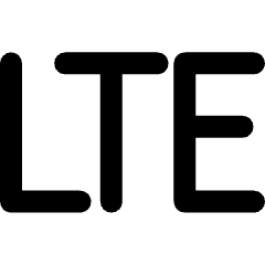Network Carrier Lte Icon from Ultimate Bold Set