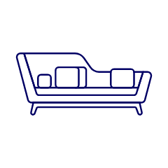 Green Sofa Illustration from UX Line Set