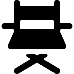 Chair Director Icon from Ultimate Bold Set