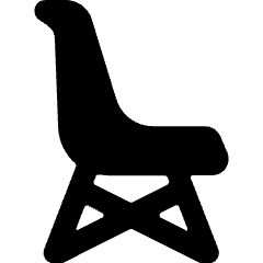 Chair Modern Icon from Ultimate Bold Set