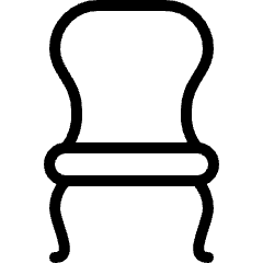 Chair Retro Icon from Ultimate Light Set