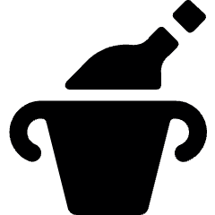 Champagne Cooler Icon from Ultimate Bold Set