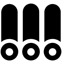 Steel 1 Icon from Ultimate Bold Set
