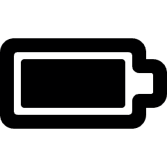 Charging Battery Full 1 Icon from Ultimate Bold Set